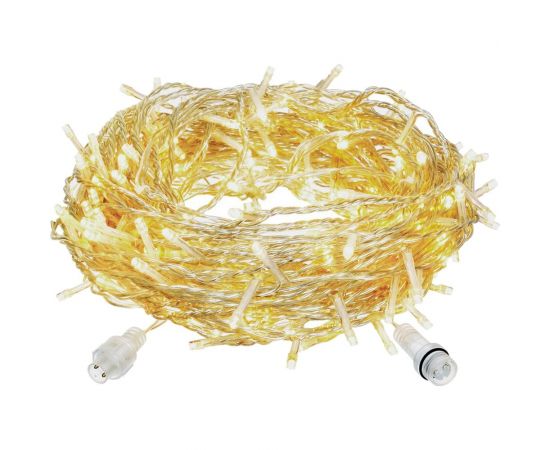 Электрогирлянда-конструктор VEGAS Занавес 24V 96 желтых ламп 6 нитей 55022 – изображение 2