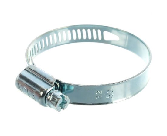 Обжимной хомут, цинк Tech-Krep 32х50 2шт - хомут 136944 – изображение 2