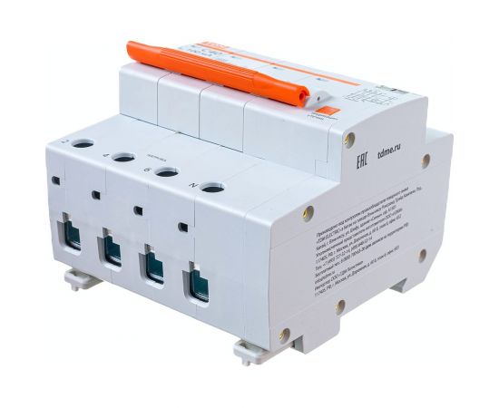 Дифференциальный автомат TDM АД14 4Р 40А 100мА SQ0204-0140 – изображение 3