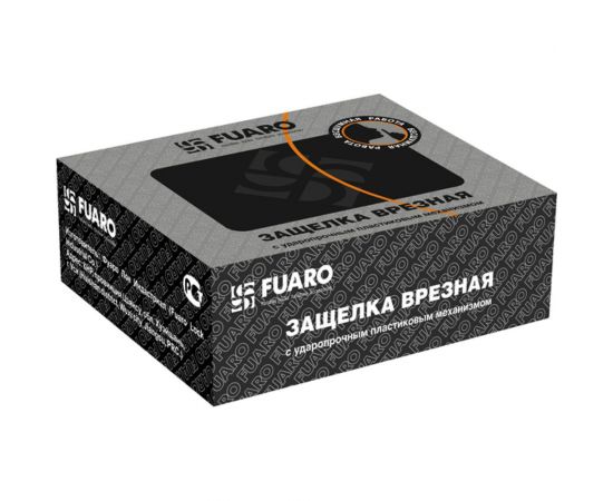 Врезная защелка Fuaro PLASTIC P12-45-25 SG мат. золото 33593 – изображение 3