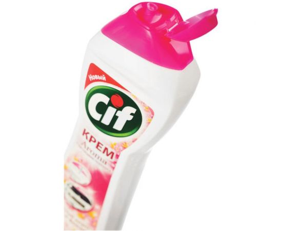 Чистящее средство CIF Розовая свежесть крем 602280 – изображение 3