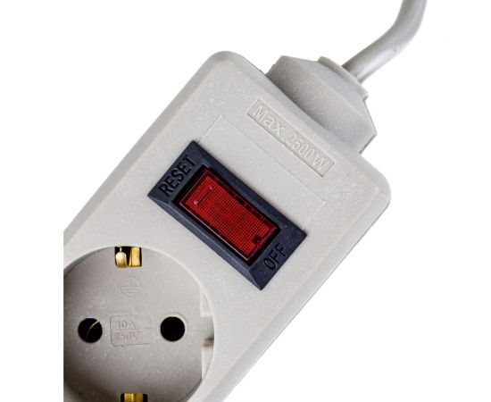 Сетевой фильтр ExeGate SP-6-3G 6 евророзетки с заземлением, 3м, выключатель с подсветкой 119392 – изображение 3