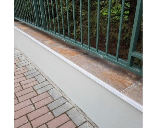 Капельник РУССКИЙ ПРОФИЛЬ 2.7 м, анодированное, серебро матовое, 5 шт. 4680427012457 – изображение 3