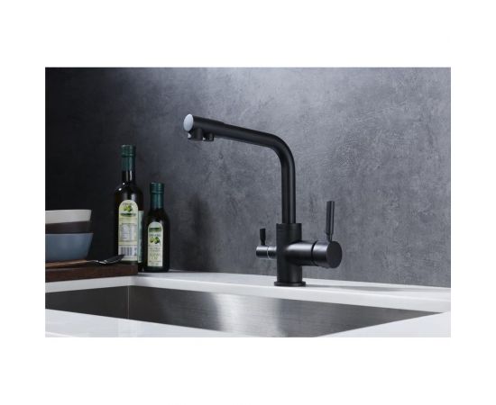 Кухонный Смеситель EMAR ЕС - 3003N black – изображение 3