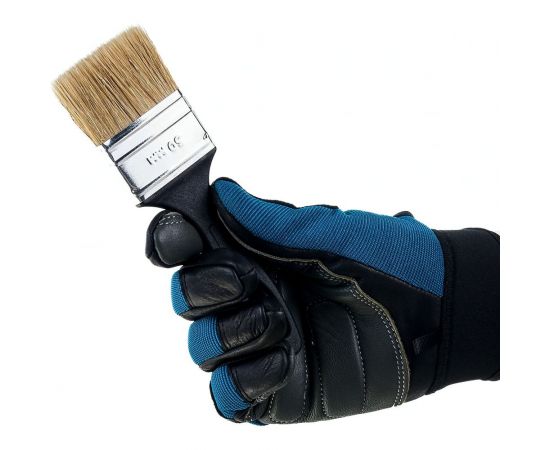 Флейцевая кисть АКОР КФ Евро 50 мм, толщина 8 мм натуральная щетина 4607044330344 – изображение 4