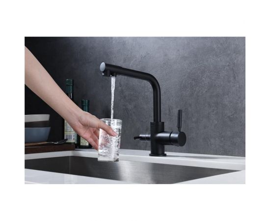 Кухонный Смеситель EMAR ЕС - 3003N black – изображение 5