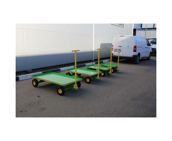 Платформенная тележка WALZMATIC 1000GS зеленая 00000005063 – изображение 6