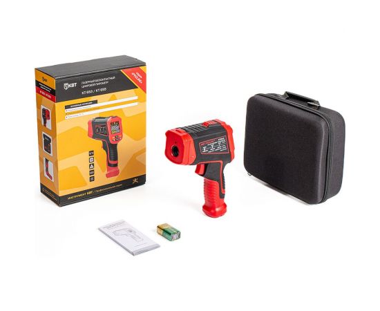 Бесконтактный цифровой пирометр КВТ KT 653 PROLINE 87246 – изображение 8