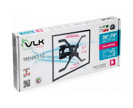 TV кронштейн VLK TRENTO 12 black 51034 – изображение 10