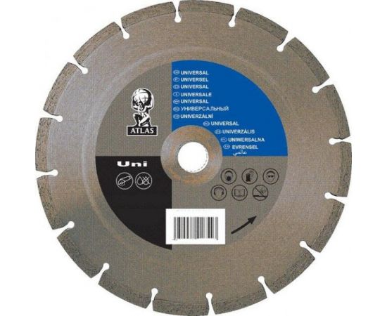 Диск алмазный Uni (125х22.2х1.9х7 мм) Atlas 70184614168 