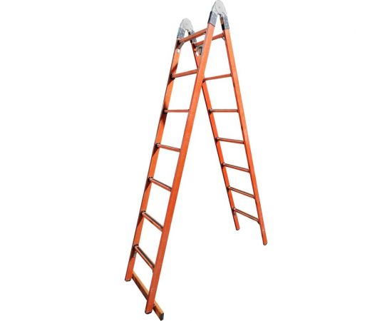 Стеклопластиковая, трансформируемая в стремянку лестница Диэлектрик ЛСПТД-2,5 Д267965 