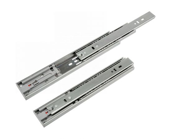Шариковые направляющие Lemax prof полного выдвижения push-to-open, 45/250 мм DM45-250-POW 