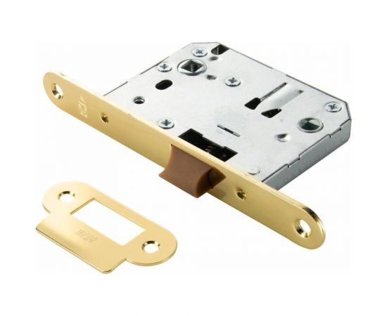 Бесшумная сантехническая защелка BUSSARE PLAST50/70 GOLD 940000000849 