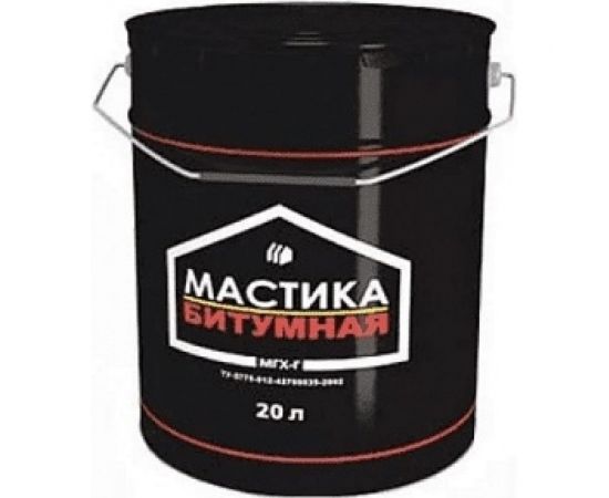 Битумная мастика ГРИДА МГХ-Г, 21 КГ, 1/33 206173 