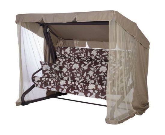 Садовые качели Удачная Мебель Валенсия, цвет шоколад, A44C.541 УТ-00020084 