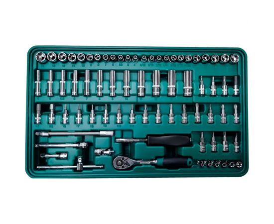 Набор инструментов ROSSVIK головки 1/4, ложемент, 73 предмета LST073 