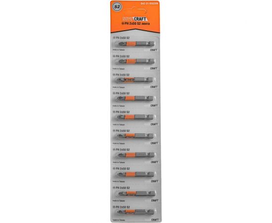 Биты в ленте (10 шт; PH2; 50 мм) Novocraft В42-21-0502VN 