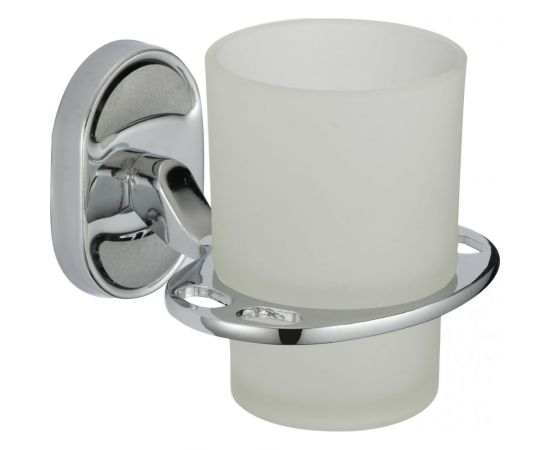 Держатель для стакана и зубных щеток Savol хром S-007057 23238 