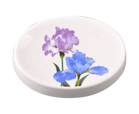 Мыльница Рыжий кот Ирисы SD-IR керамика 001994 