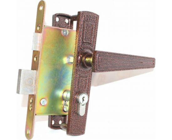 Врезной замок ЗЕНИТ Зенит-ЗВ4-3.01 медь 06138 