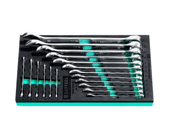 Набор комбинированных гаечных ключей Kraftool 18 шт 6 - 32 мм 27079-H18_z01 