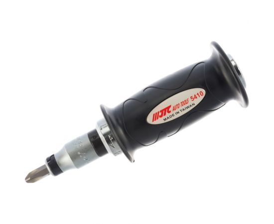 Отвертка с резиновой рукояткой и набором бит 9 шт JTC-5410 – изображение 2