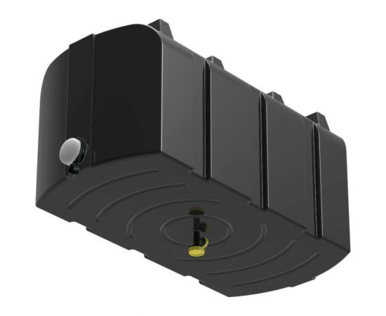 Бак душевой серии POLIMER GROUP R 300 литров черный с подогревом DR300S12 – изображение 2