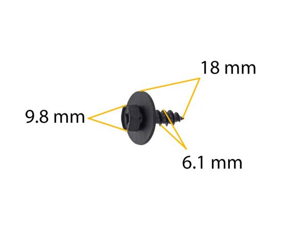 Автокрепеж для Toyota/Lexus 10 шт 9015960525 КрепАвто M2130 – изображение 2