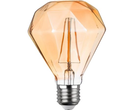 Светодиодная лампа REV VINTAGE GOLD FILAMENT колба ""Бриллиант"", E27, 5W, 2200K, DECO Premium, 32450 8 – изображение 2