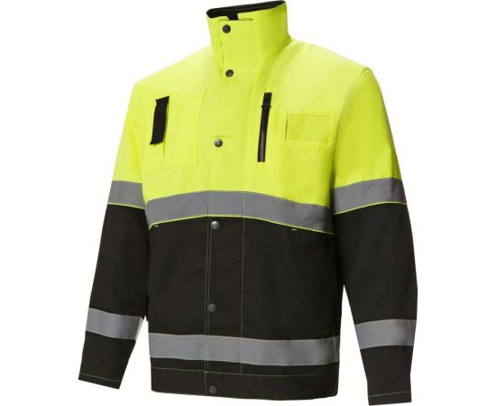 Костюм СОЮЗСПЕЦОДЕЖДА Премиум черный/лимонный, р. 52-54, рост 170-176 2000000065656 – изображение 2