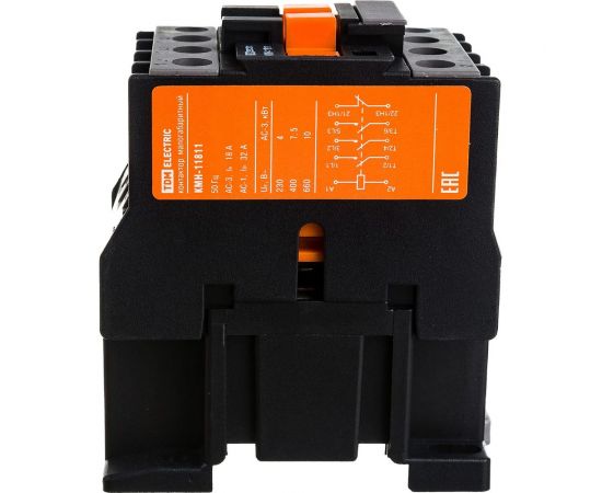 Контактор TDM КМН-11811 18А, 400В/АС3, 1НЗ SQ0708-0013 – изображение 2