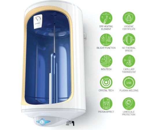 Электрический накопительный водонагреватель TESY GCV 1004424D B14 TBRC 304945 – изображение 3