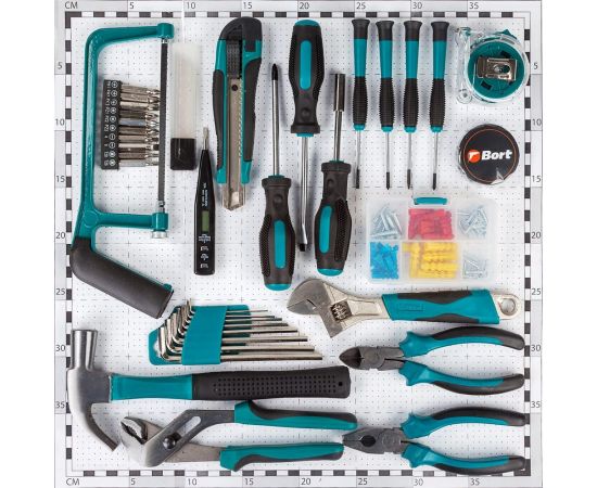 Набор ручного инструмента BORT BTK-100 93723521 – изображение 3