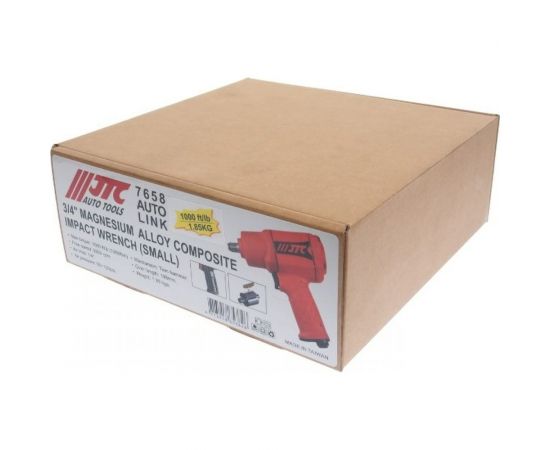 Ударный пневмогайковерт JTC 3/4", 8500 об/мин 7658 – изображение 4