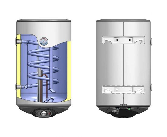 Комбинированный настенный бойлер Parpol MSH 100 с теплообменником и эл. тэном 701100 – изображение 4