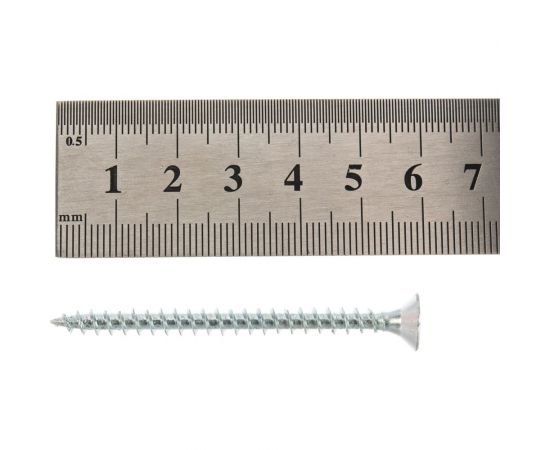 Универсальные оцинкованные саморезы Стройбат 5х60 мм 100 шт.2641048/075601 – изображение 5