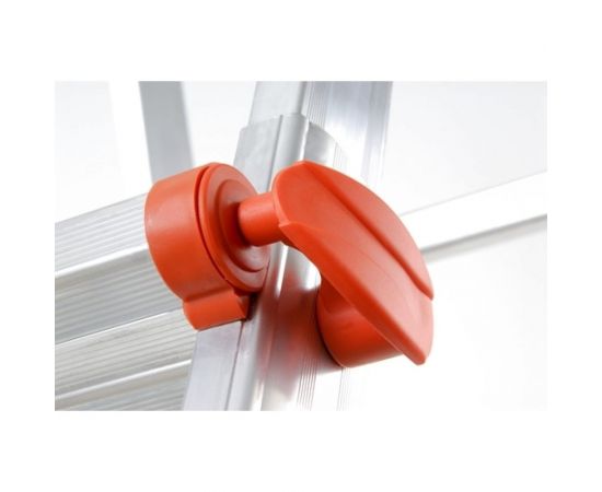 Шарнирная телескопическая лестница-стремянка Gierre PEPPina Mini, 4х3 перекладины AL010 – изображение 6