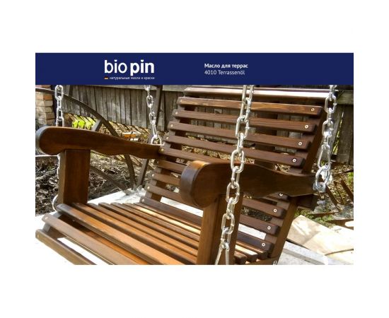 Масло для террас BIO PIN 4010 Terrassenol в цвете МАЙЯ 0,75 л 40101C103 – изображение 8