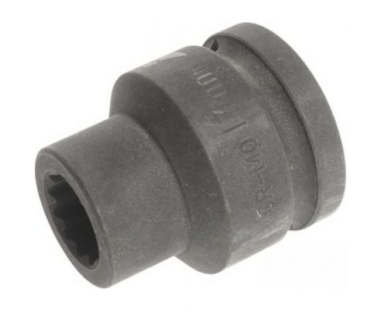 Головка торцевая 3/4” 17 12-ти гранная L=51мм ударная JTC 645317 