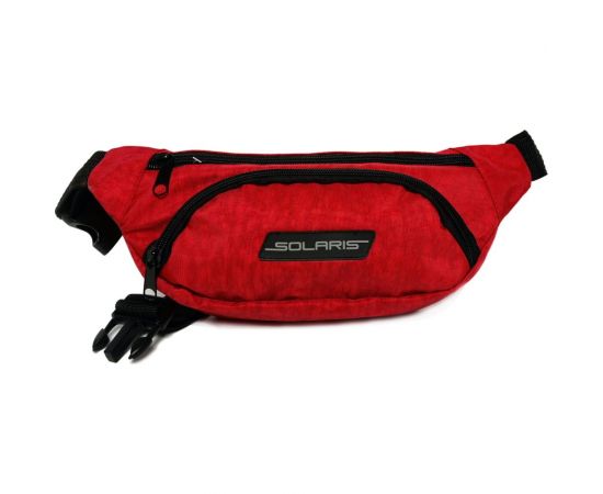 Поясная сумка SOLARIS Красная S5410 