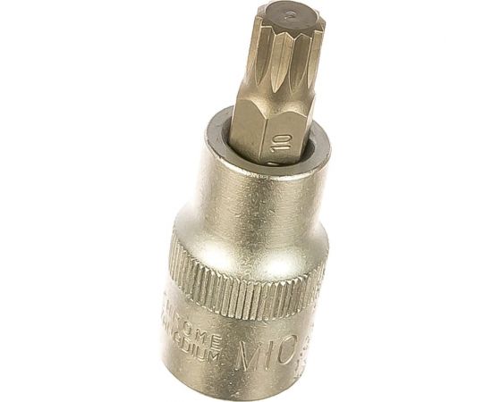 Головка со вставкой шестигранник 10 мм, 1/2"" ,L=55 мм АвтоDело 39290 14974 