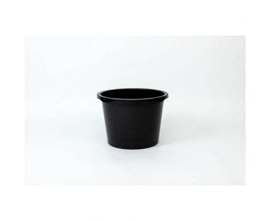 Круглый строительный таз ПАВЛОВСКАЯ Заря 40 литров, черный 757030 