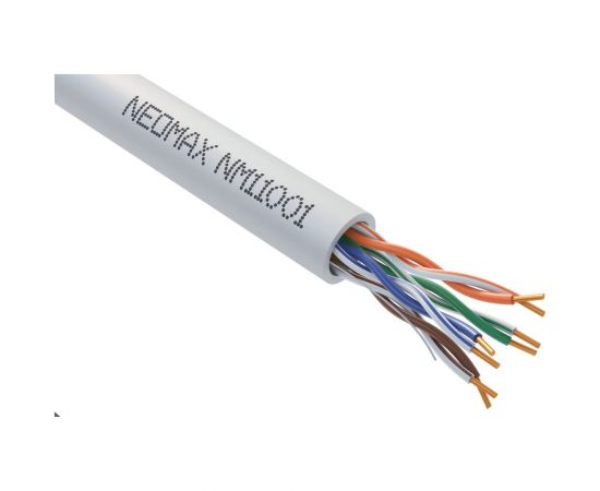 Кабель Neomax UTP cat.5е 4 пары 305 м 0.45мм Медь PVC jacket NM11001 