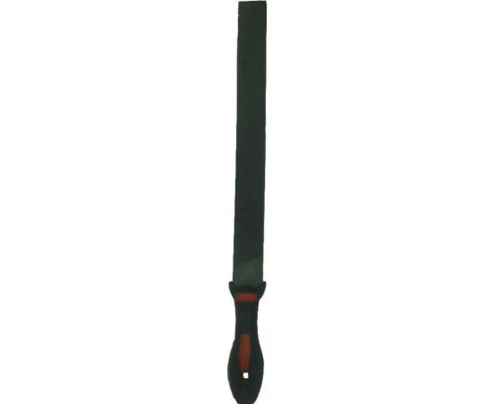 Плоский прямой напильник с ручкой PVC (200 мм, насечка №2 средняя, по 4м сторонам) BAUM 3712200 