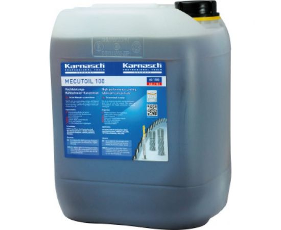 Концентрат эмульсионный смазочно-охлаждающий 10 л Mecutoil-100 Karnasch 60.1100-100 