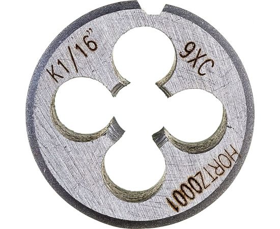 Плашка К 1/16 дюйма 9ХС HORTZ 204154 