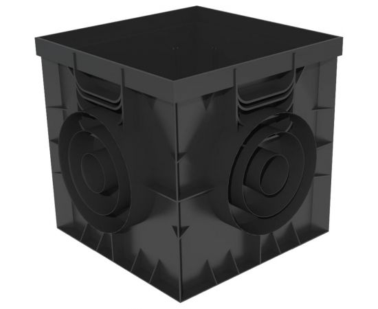 Дождеприемник Gidrolica 30х30х30 см, пластиковый, универсальный 229u 