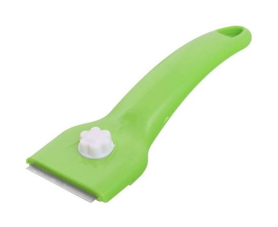 Скребок для стеклокерамических плит МУЛЬТИДОМ 4 лезвия Эконом 3цв MS58-173 