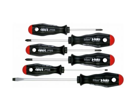 Набор отверток SL/PH/PZ, 6 шт Felo 50096317 