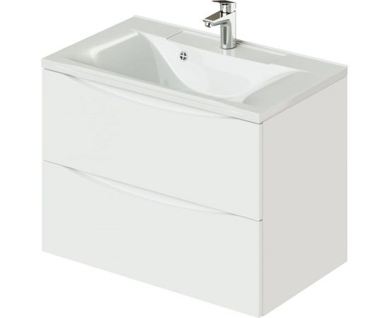 Подвесная тумба с раковиной Итана Мишель 75 4627189082380 